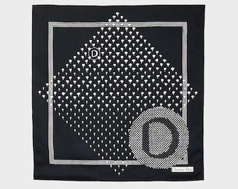 CHRISTIAN DIOR - 90s silk scarf