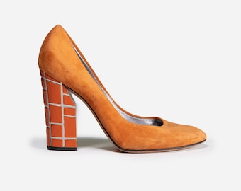 CASADEI - Orange pumps
