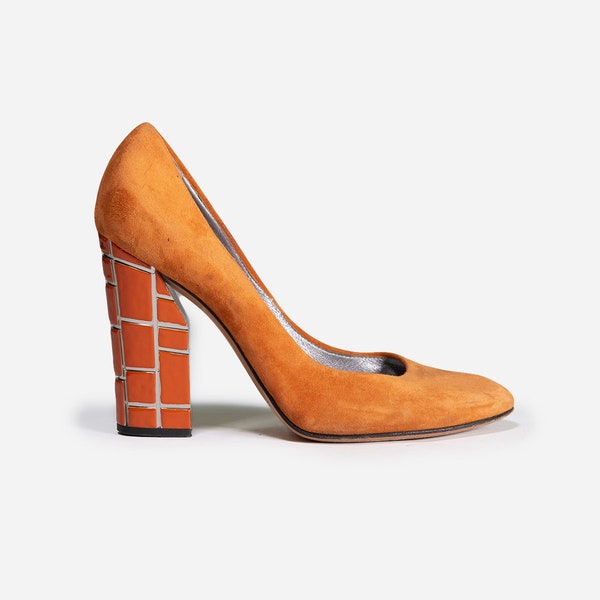 CASADEI - Orange pumps