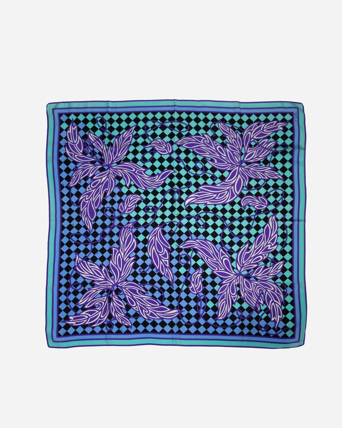 Damen Accessoires Schals Emilio Pucci Seide Schal mit grafischem Print in Blau 
