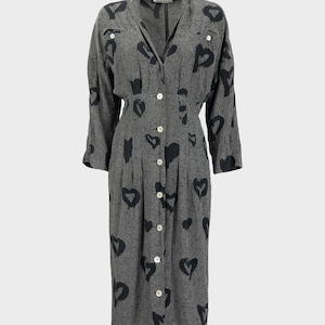 Jil Sander Navy - 2000s polka dots Dress