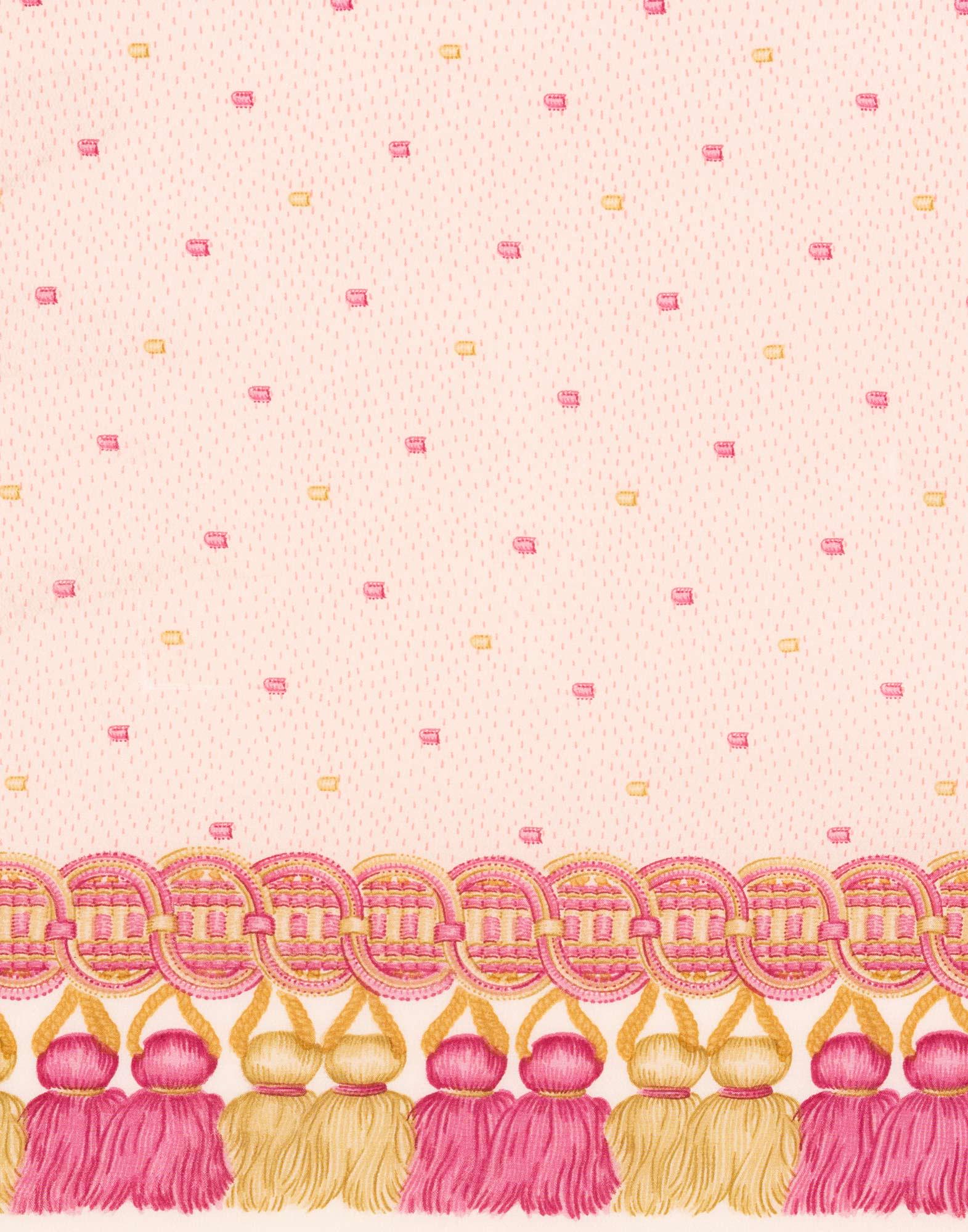 CHANEL シルクスカーフ ピンク スカーフ - シルク ツイル、ダークピンク、ピンク & ライトピンク