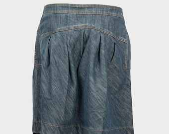 Armani Jeans - 90s denim wide-fit skirt