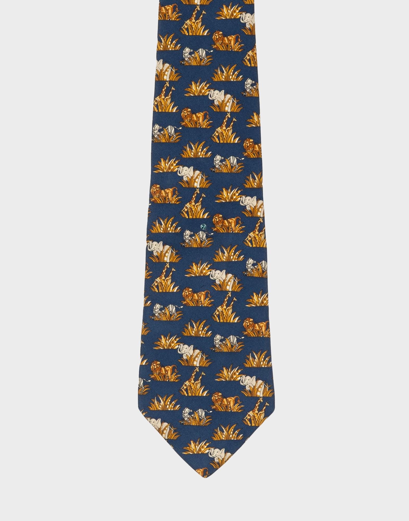 Cravatta A Motivi Di Pesce - Italia