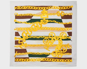 CELINE - Silk scarf