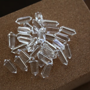 1” Clear Quartz Double Terminated Point, Master Healer, Quartz Points
