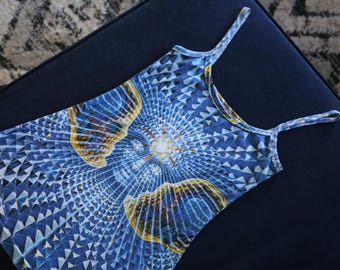 alex grey mini dress Psychedelic Mini Dress, Festival Clothing, Alex Grey Art, Trippy Clothing,  Third Eye