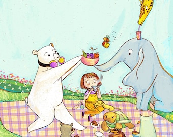 Benutzerdefinierte Tierillustrationen für Kinder, Kurzgeschichten mit Haustierzeichnungen zum Veröffentlichen, Cartoon-Tierfiguren, Illustrator zum Mieten, Zoo-Thema