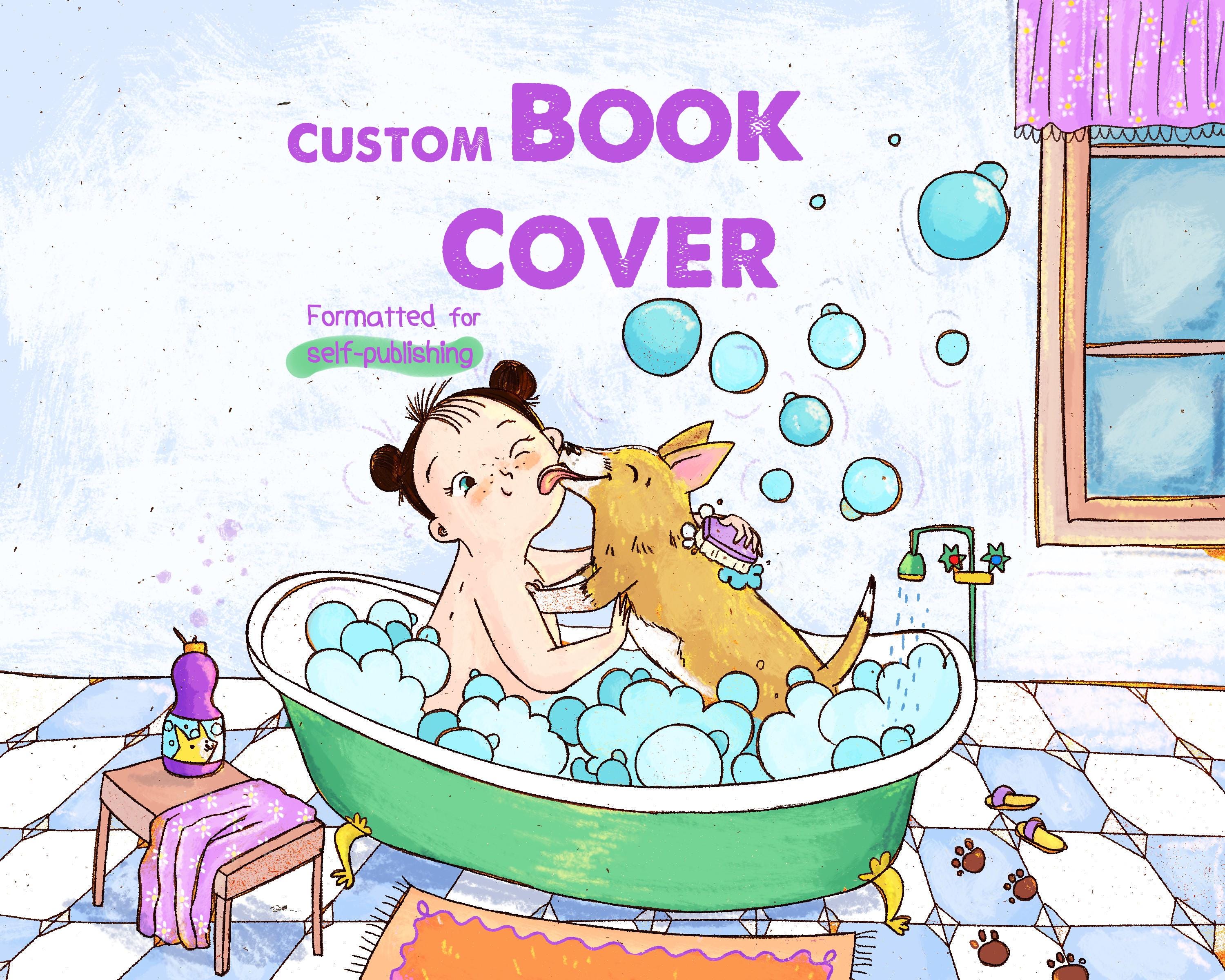 Custom Children Book Cover Illustration. Illustrator for Hire