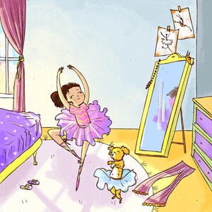 Custom illustration for children's book to publish. Illustrator for hire. Personalized drawing for a picturebook. Spread and single page on commission. Whimsical scene