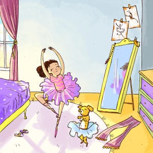 Custom illustration for children's book. Personalized drawing for picturebook. Book cover artwork for self publishing.
