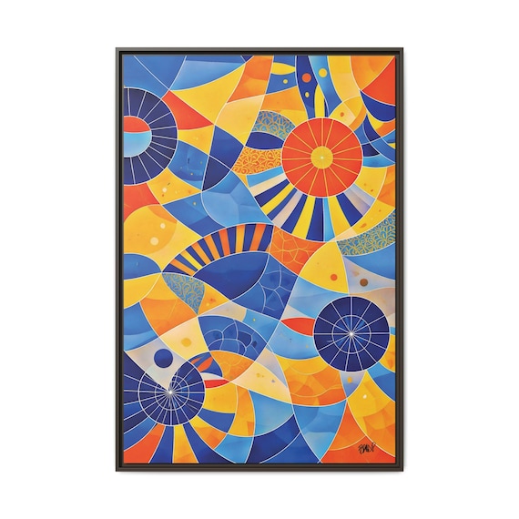 Gullah Rhythms (Tapestry) - Digital Art on Matte Canvas