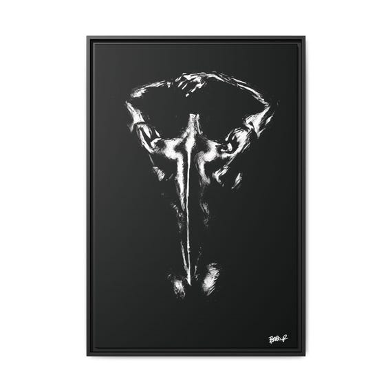 The Weight of Becoming — Monochrome Figure Study  Contemporary Minimalist Wall Art
