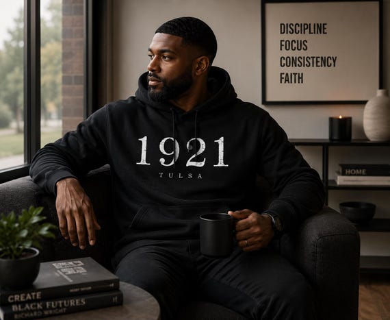 1921 - Tulsa -  Unisex Premium Pullover Hoodie