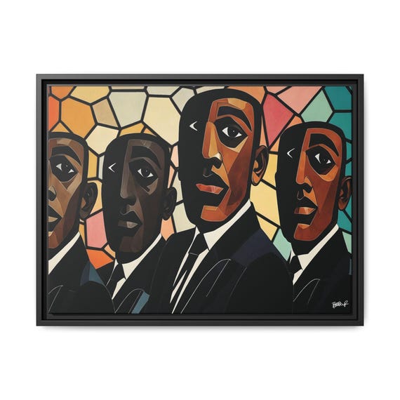 The Deacons - Digital Art on Matte Canvas
