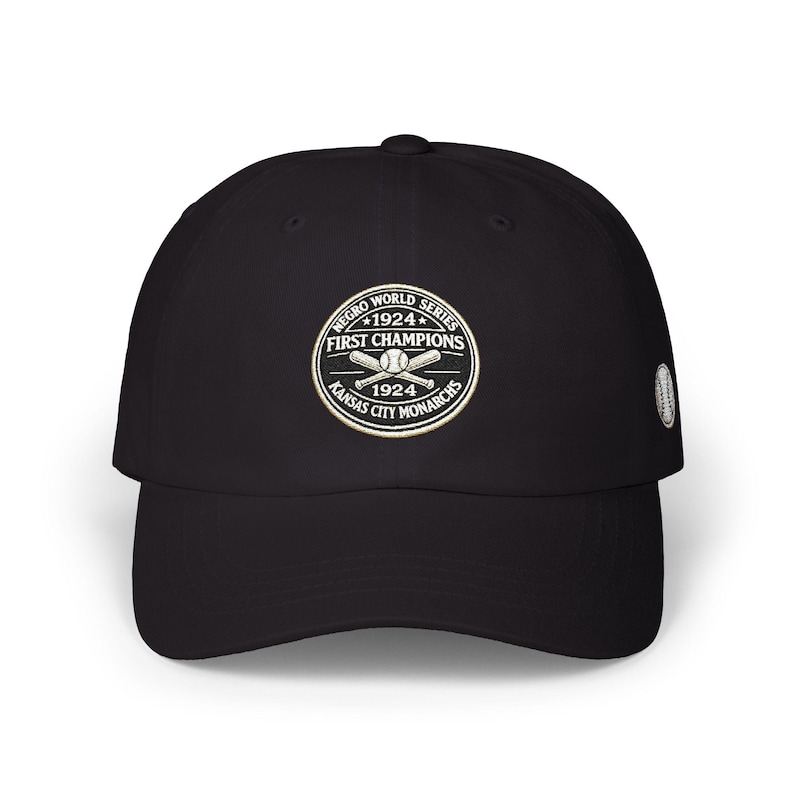 1924 First Champs - Kansas City Monarchs Cap | Gestickte Logo-Mütze Bild 2