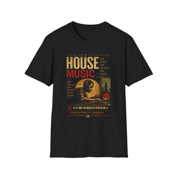 House Music T-Shirt | DJ Electronic Techno Dance Tee