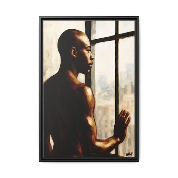 Untitled, Loft Light - Digital Art on Matte Canvas