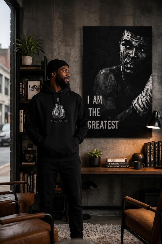 Still Fighting Drawstring Hoodie