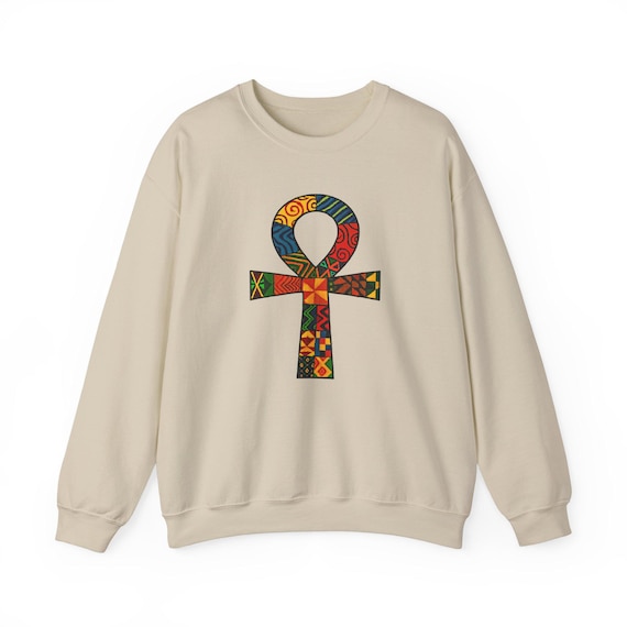 The Ankh - Graphic Print Unisex Heavy Blend™ Crewneck Sweatshirt