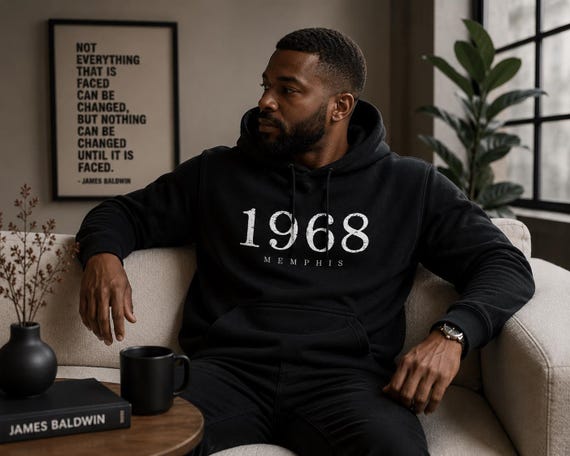 1968 Memphis -  Unisex Premium Pullover Hoodie