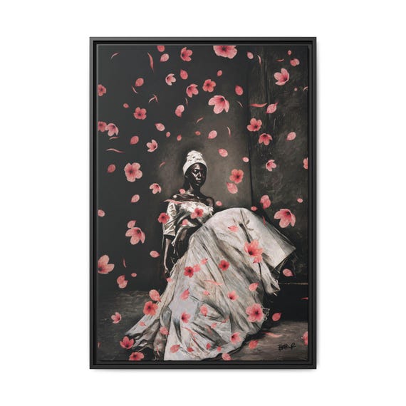 Beauté Noir - Fine Digital Art Print