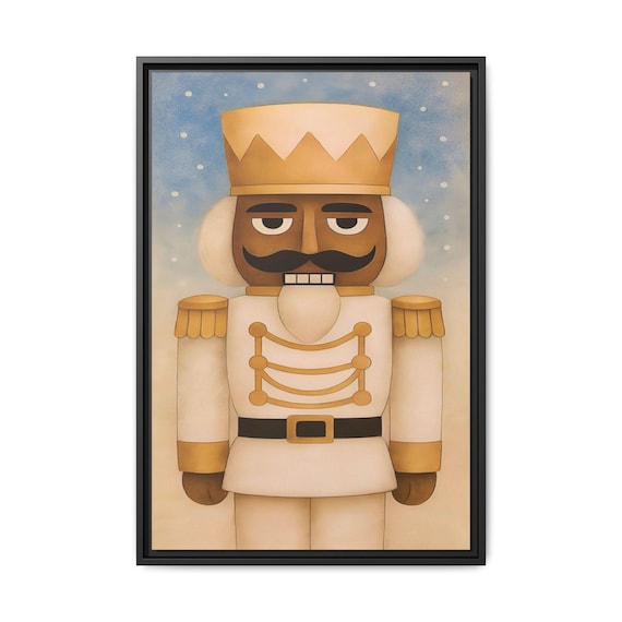 Nutcracker I - WInter Sentinel - Digital Art on Matte Canvas