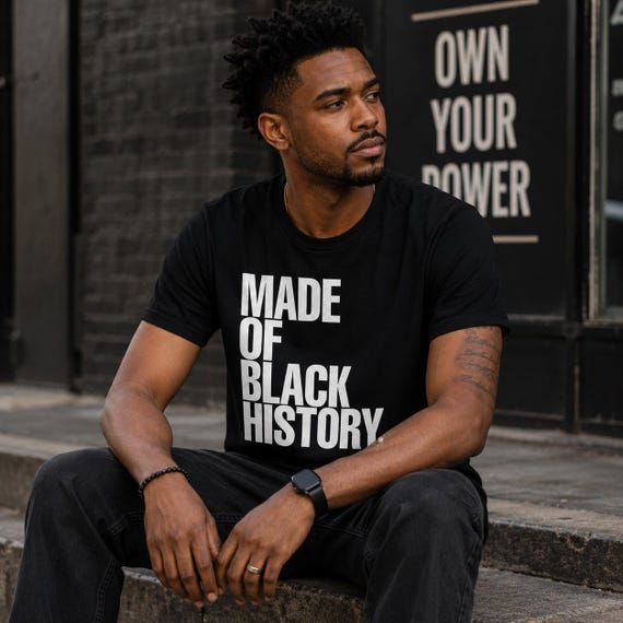 Made of Black History  T-Shirt