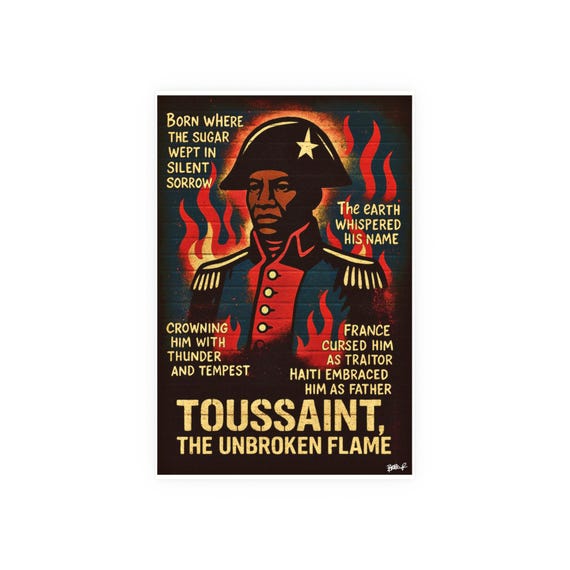 Toussaint, The Unbroken Flame - Modern Gallery Style Wall Art