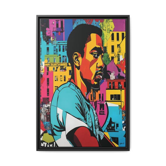 Ay, Papi - Digital Art on Matte Canvas