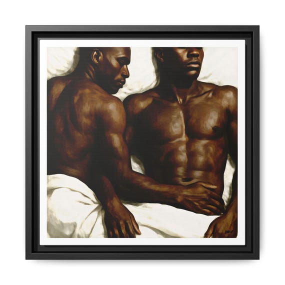 Untitled, Bed Rest - Digital Art on Matte Canvas