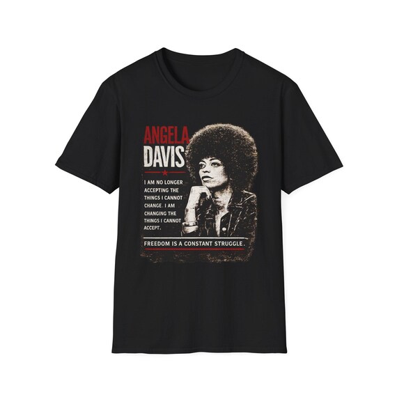 Angela Davis T-Shirt | Civil Rights Icon, Political Activist Tee