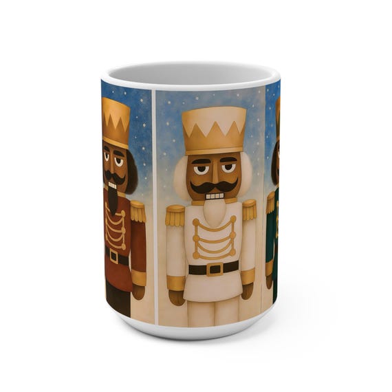 Nutcracker Christmas Coffee Mug - Festive Holiday Drinkware