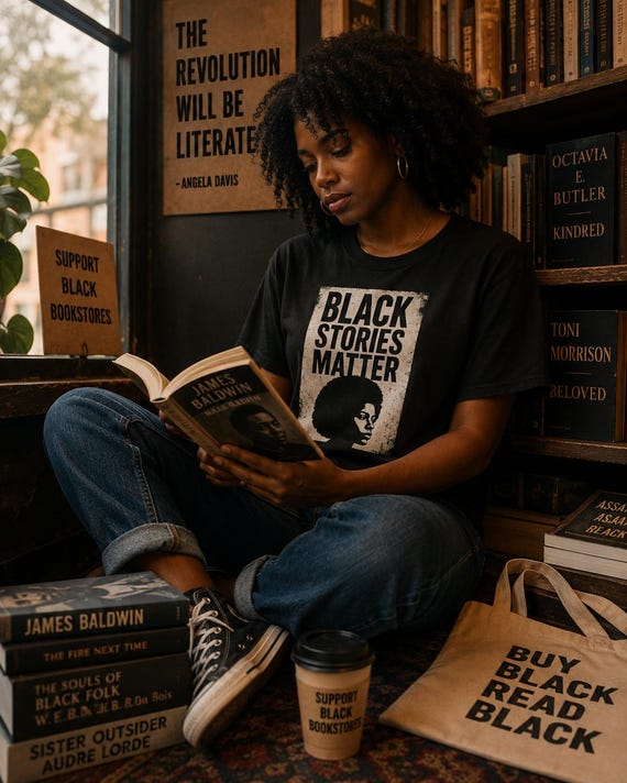 Black Stories Matter T-Shirt | Black History, Social Justice Tee