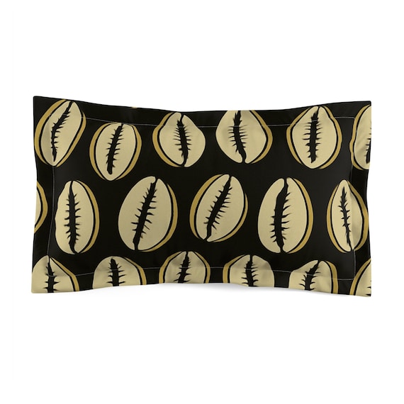 Cowrie Shells  - Bougie Chic Collection -  Microfiber Pillow Sham