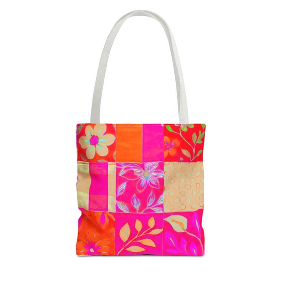 The Patchwork Paradise - Tote Bag - The Hobo Chic Tote Collection