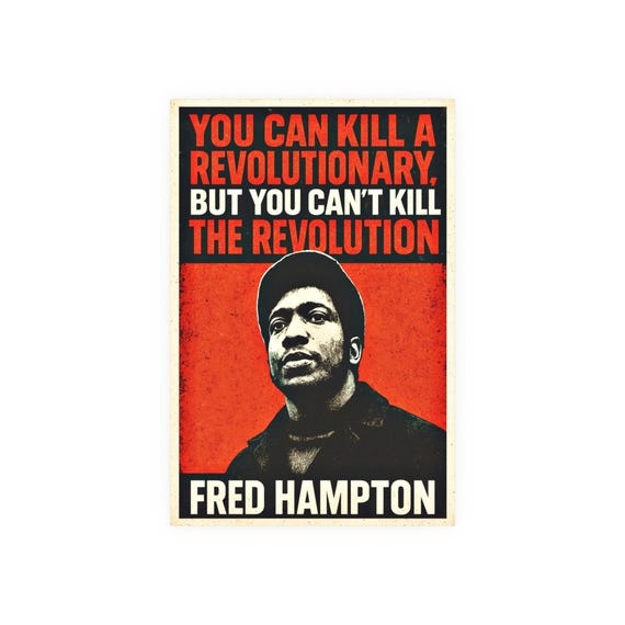 Fred Hampton - Modern Gallery Style Wall Art