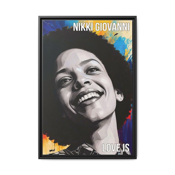 Nikki's Sunburst Smile - Digital Art on Matte Canvas