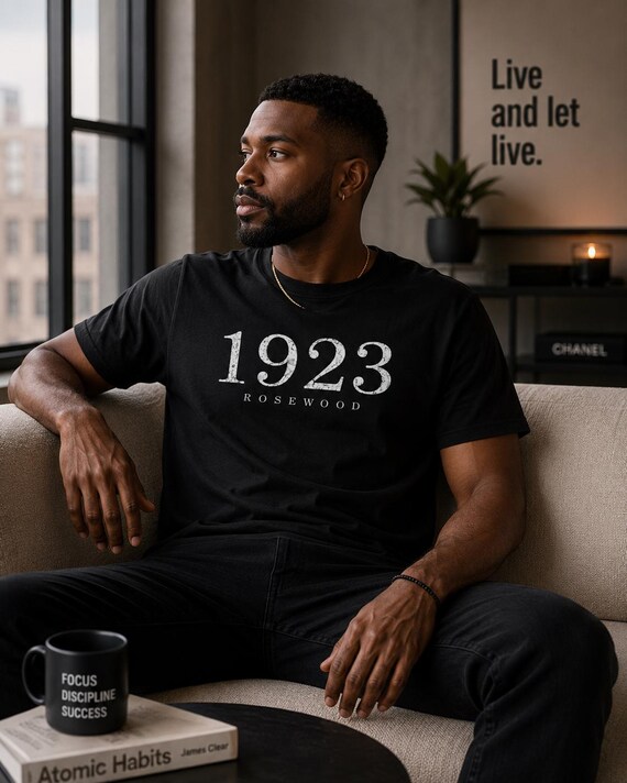 1923 Rosewood  T-Shirt | Black History, Cultural Statement Tee