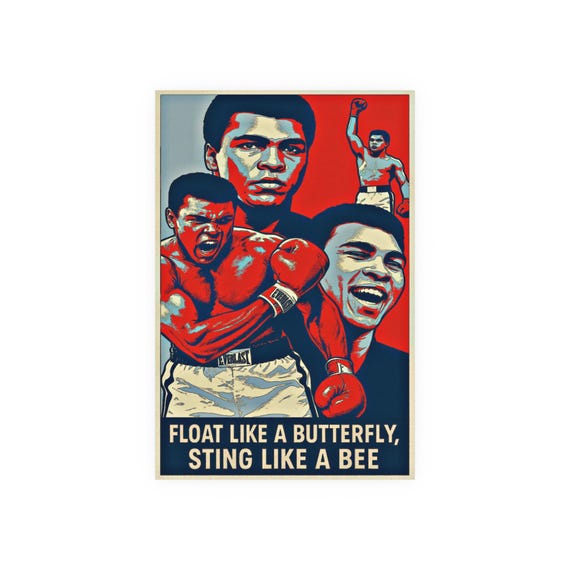 A Man Who Named Himself -  Retro Poster, African American Art Print