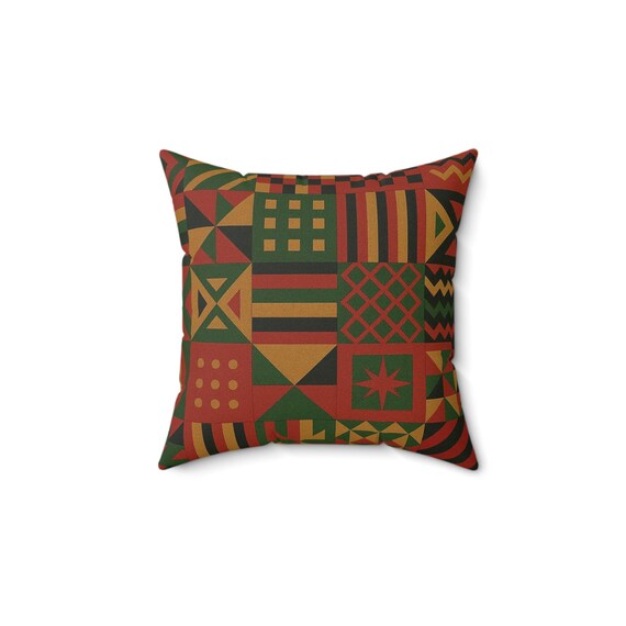Kente Noel -  Throw Pillow