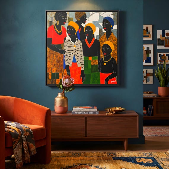 The Keepers - Digital Art on Matte Canvas
