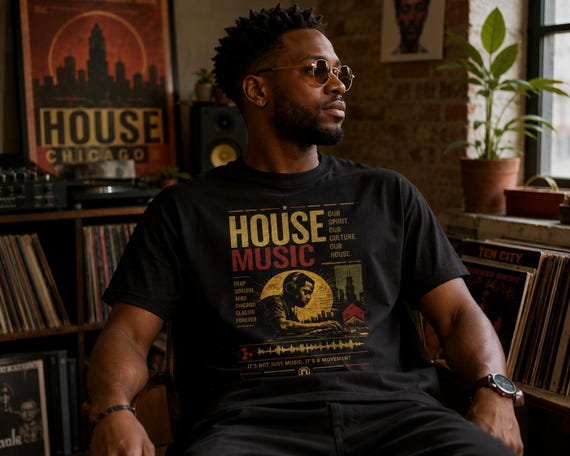 House Music T-Shirt | DJ Electronic Techno Dance Tee