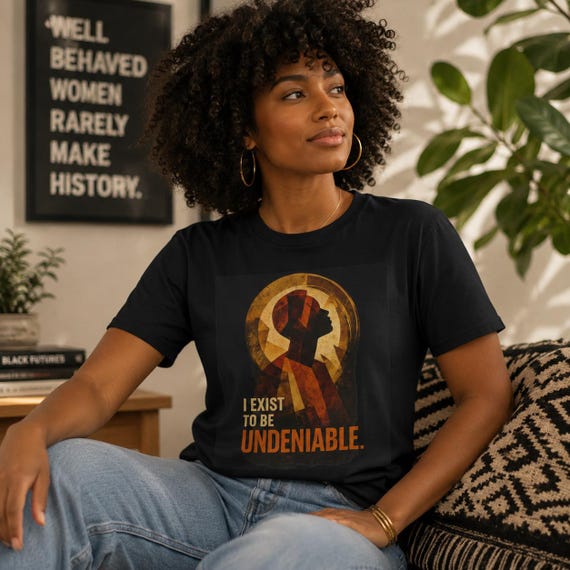 I Exist to Be Undeniable Graphic T-Shirt