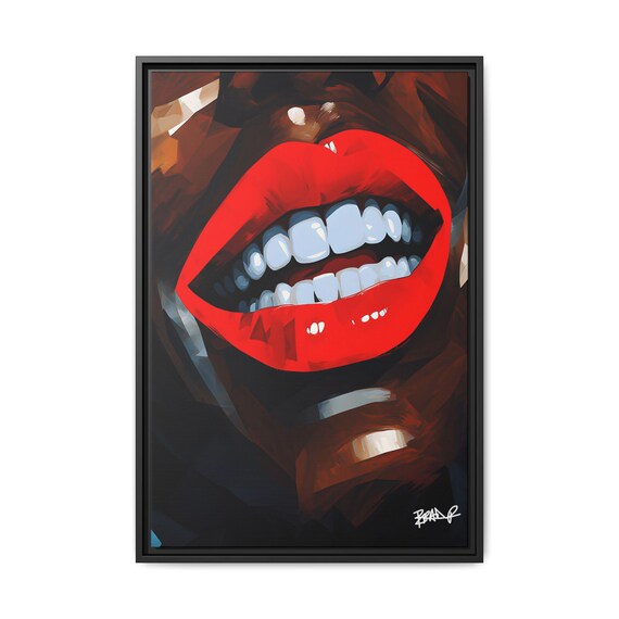 Sistasmile - Digital Art on Matte Canvas