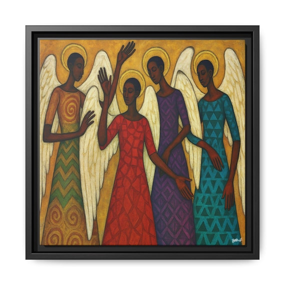 The Blessed Gathering - Digital Art on Matte Canvas