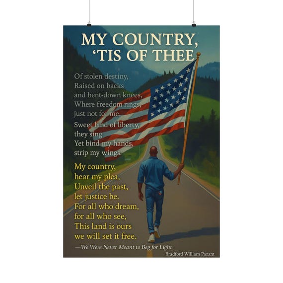 Black Lives Matter Art Print: Social Justice, Ancestral Heritage Matte Poster