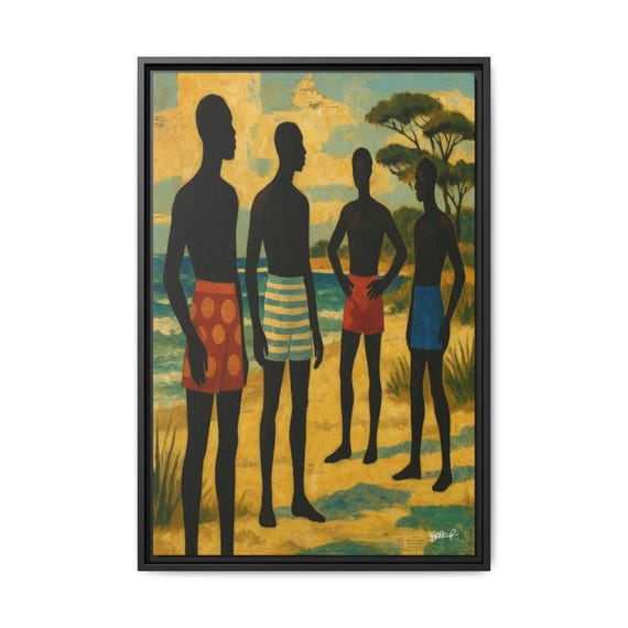 Lowcountry Sons - Digital Art on Matte Canvas