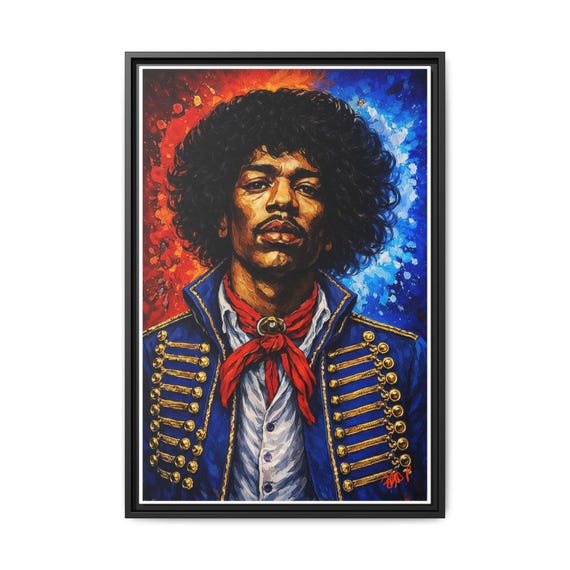 Electric Prophet - Digital Photographic Art on Matte Canvas