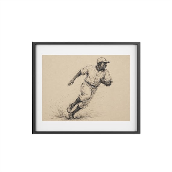 The Turn -  Framed Digital Art Print
